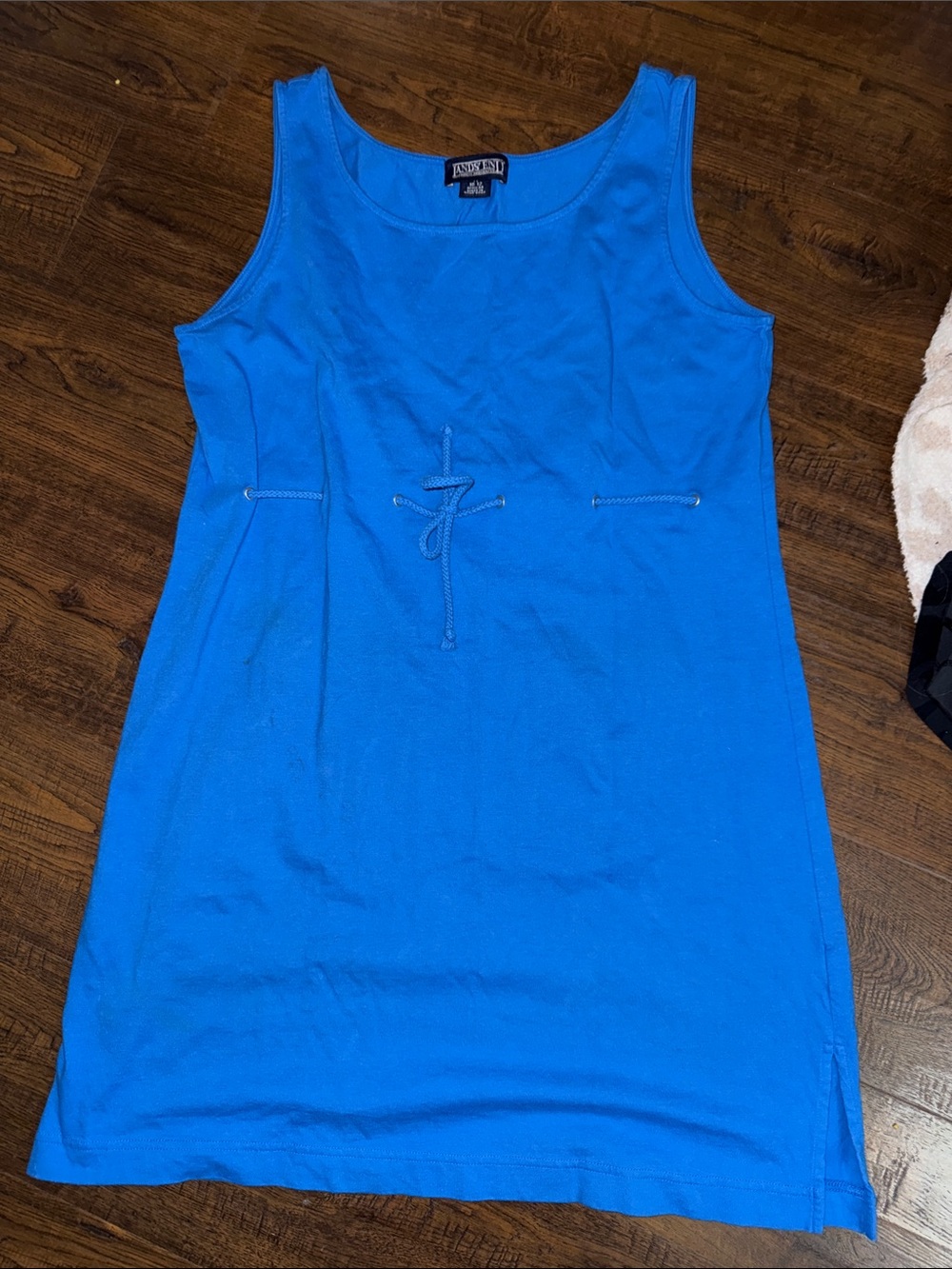 Lands End Sleeveless Swim Cover Up Dress